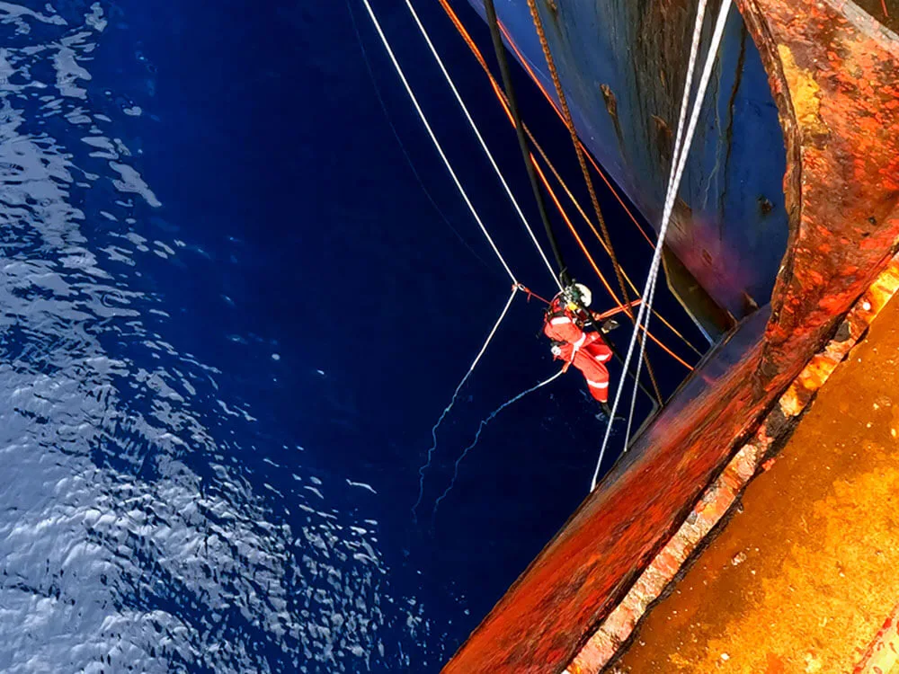 Provision of Permanent Repair for FPSO Berantai Side Hull Plate using Diverless Technique